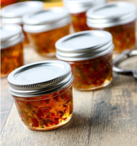 Making and Canning Hot Pepper Jelly